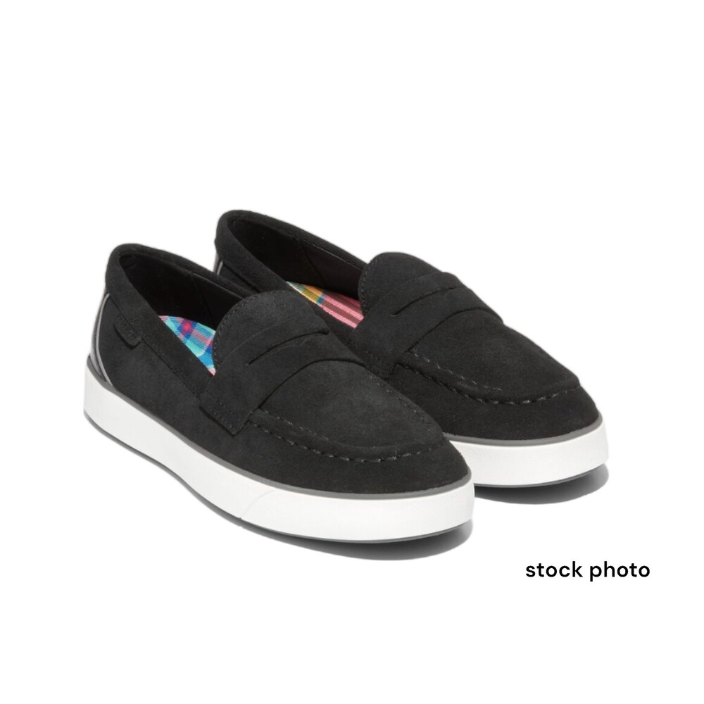 COLE HAAN Women’s Nantucket‎ 2.0 Penny Loafer Shoes Black Size 9B W23871